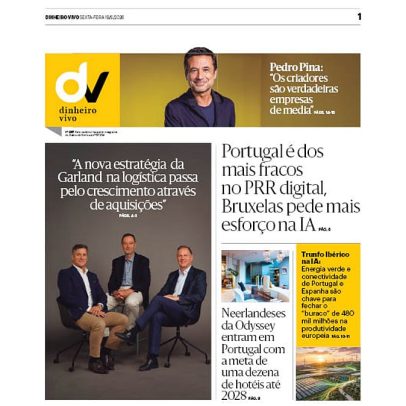 Portugal fraco no PRR digital, IA ibérica vence e Garland avança na logística
