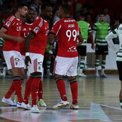 Benfica vence Sporting na negra e é bicampeão nacional de futsal