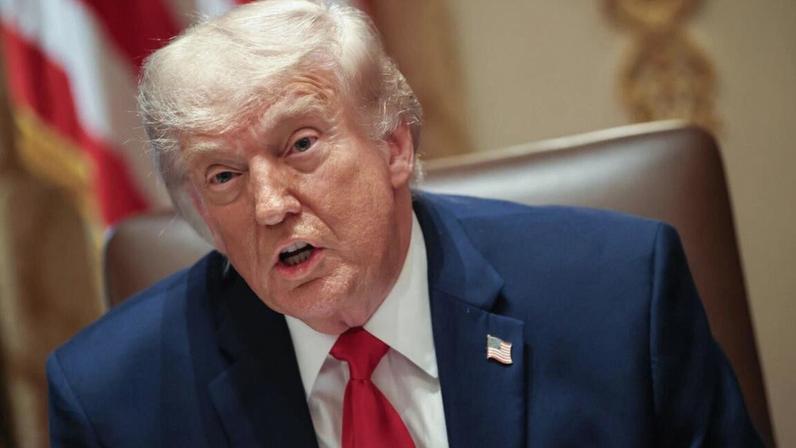 Trump está preocupado com negociações de paz no Irão