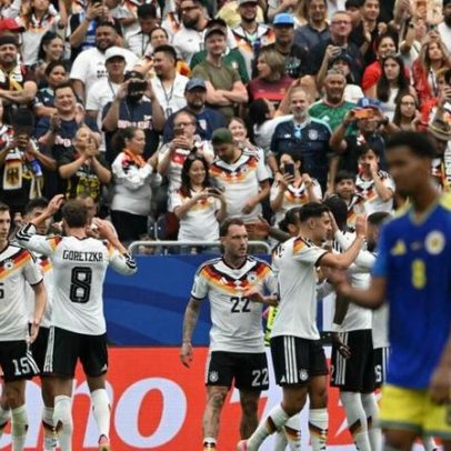 Alemanha vence Curaçau por 7-1 na estreia