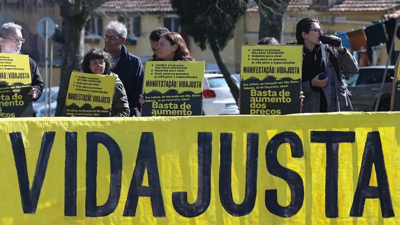 Manifestação organizada pelo Movimento Vida Justa exige justiça por Odair Moniz e protesta contra sentença injusta