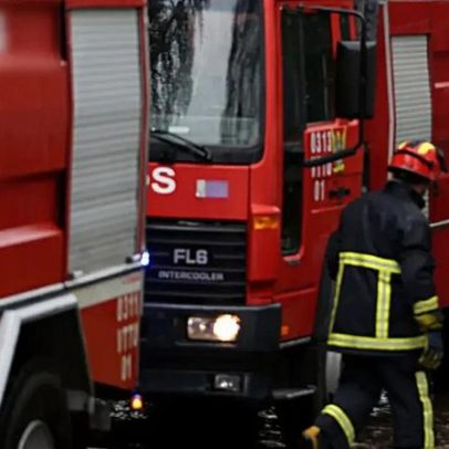 Incêndio em habitação mobiliza bombeiros em Santo Tirso