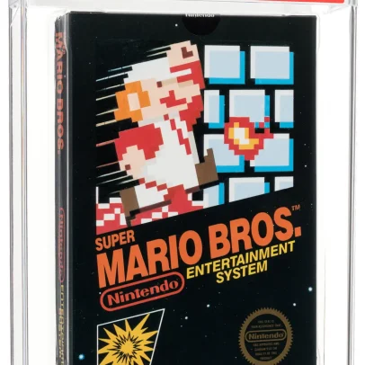 Exemplar raro do Super Mario Bros ultrapassa 3 milhões de euros em leilão
