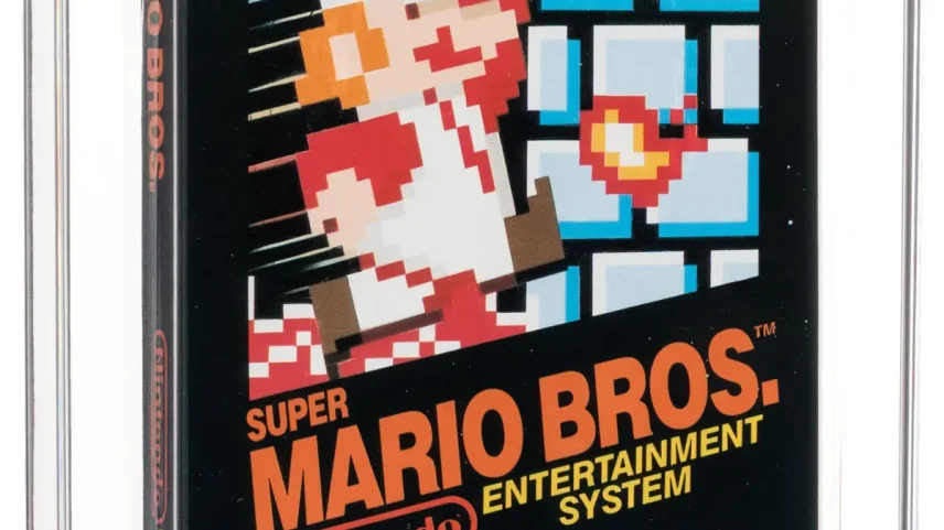 Exemplar raro do Super Mario Bros ultrapassa 3 milhões de euros em leilão