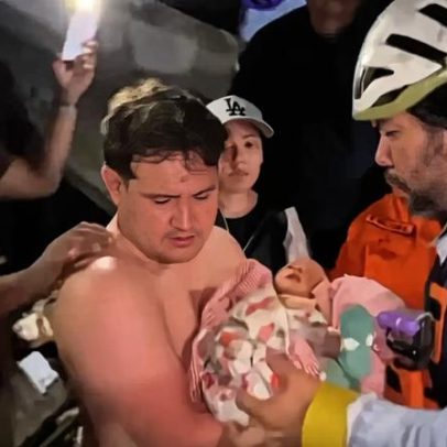 Bebé de 18 dias resgatado entre escombros na Venezuela