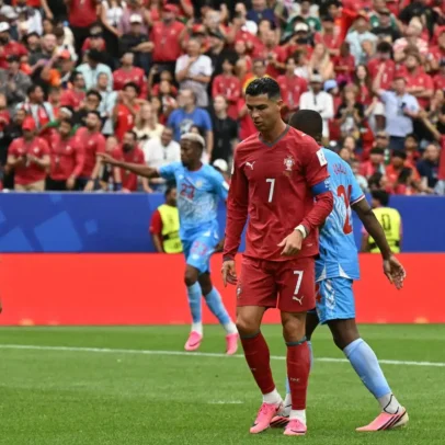 CR7 reage ao empate com a RD Congo: está longe de estar acabado