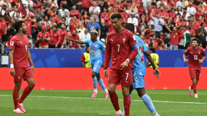 CR7 reage ao empate com a RD Congo: está longe de estar acabado