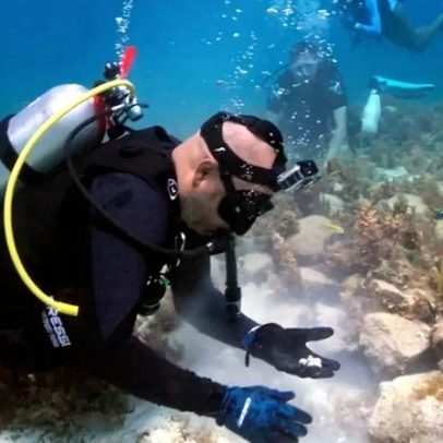 Seis navios afundados pelos piratas das Caraíbas encontrados nas Bahamas