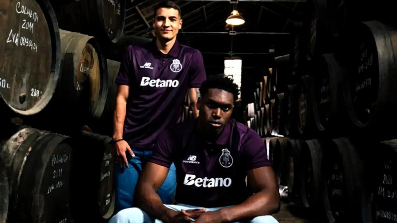 Douro e vinho do Porto inspiram equipamento alternativo do FC Porto