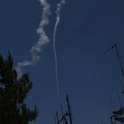 Israel alvo de mísseis lançados do Irão