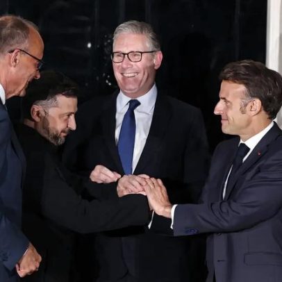 Paris, Londres e Berlim apoiam diálogo direto de Zelensky com a Rússia