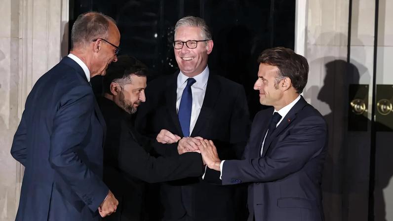 Paris, Londres e Berlim apoiam diálogo direto de Zelensky com a Rússia