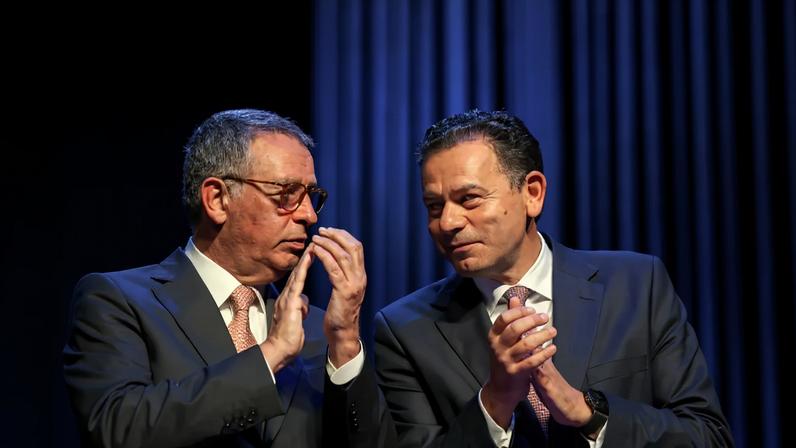 O presidente da República António José Seguro e o primeiro-ministro Luís Montenegro