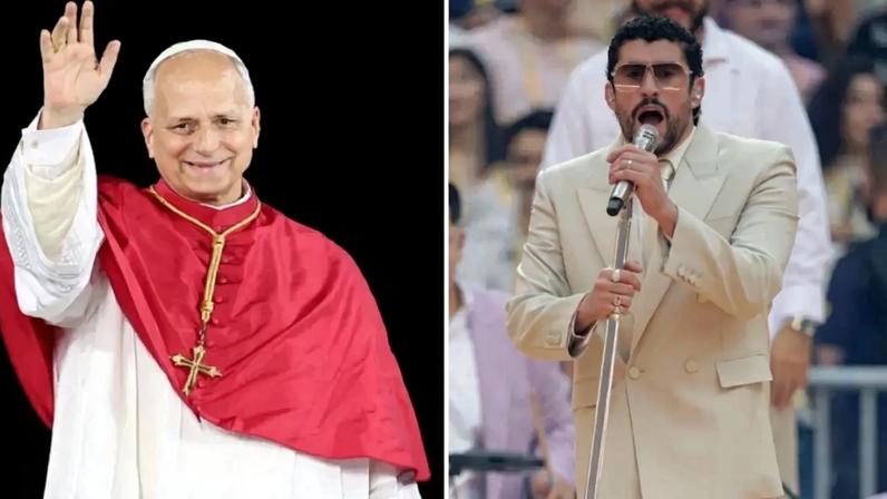 Papa Leão XIV e Bad Bunny tiveram encontro breve em Madrid