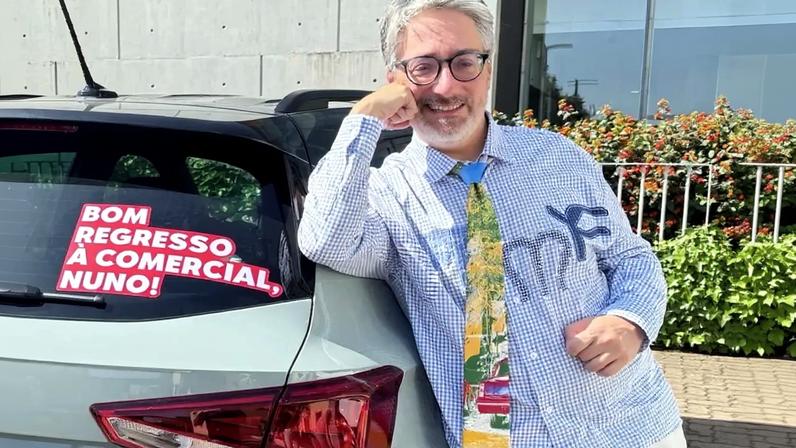 Nuno Markl volta a casa após seis meses de internamento