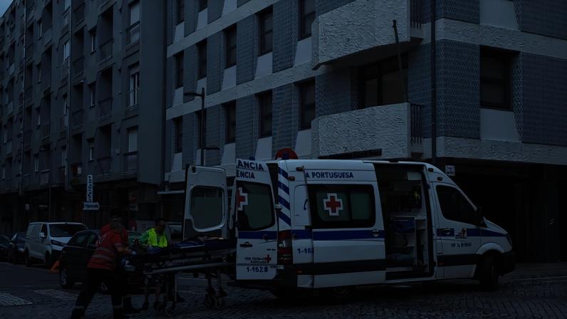 Mulher atropelada em passadeira no centro de Braga