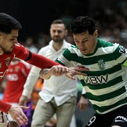 Sporting goleia Benfica e garante vaga na final da Liga de futsal