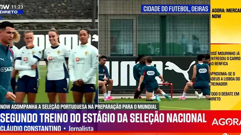 Quatro ausências de peso marcam segundo treino da seleção para o Mundial 2026