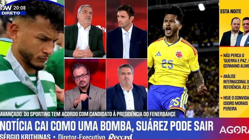 Sporting pode apresentar queixa à FIFA por alegada abordagem ilegal a Suárez