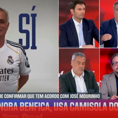Mourinho ignora adeptos do Benfica e provoca reação entre fãs