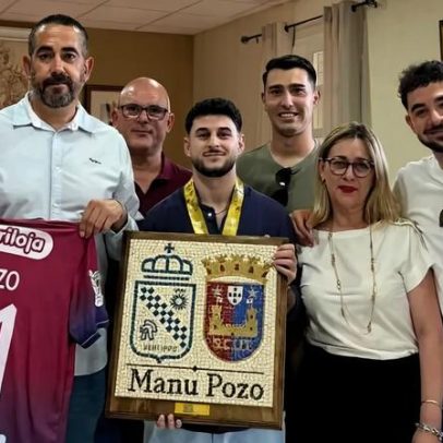 Manuel Pozo homenageado na terra natal