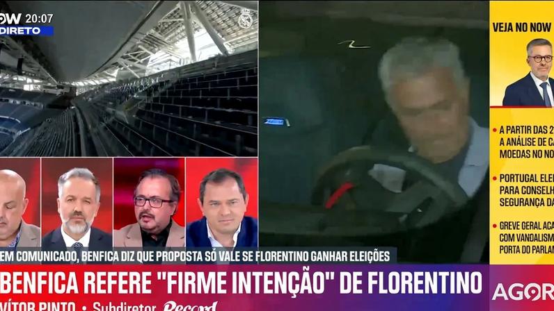 Vítor Pinto afirma que dossiê Mourinho depende do acordo com o Benfica