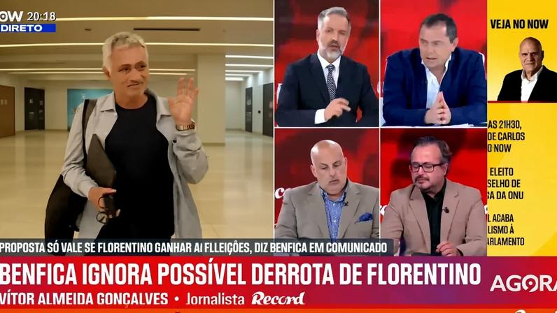 Benfica esteve dependente de Florentino Pérez no processo Mourinho