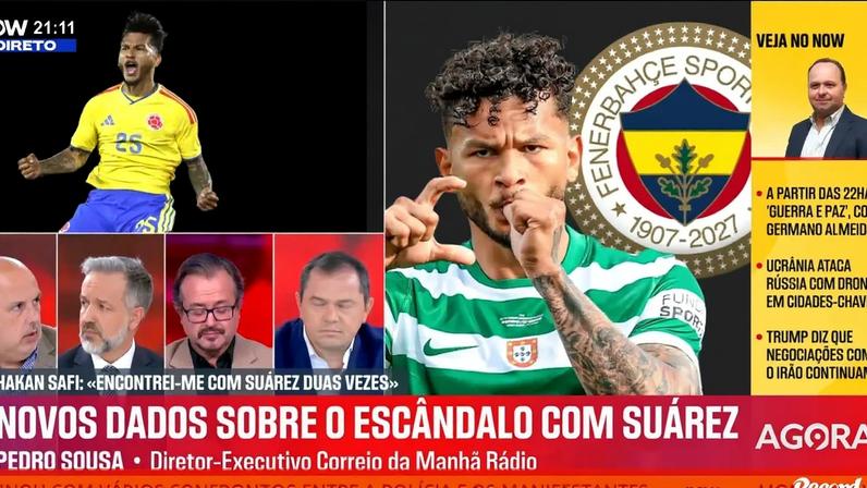 Luis Suárez já não está a contar voltar ao Sporting, afirma Pedro Sousa