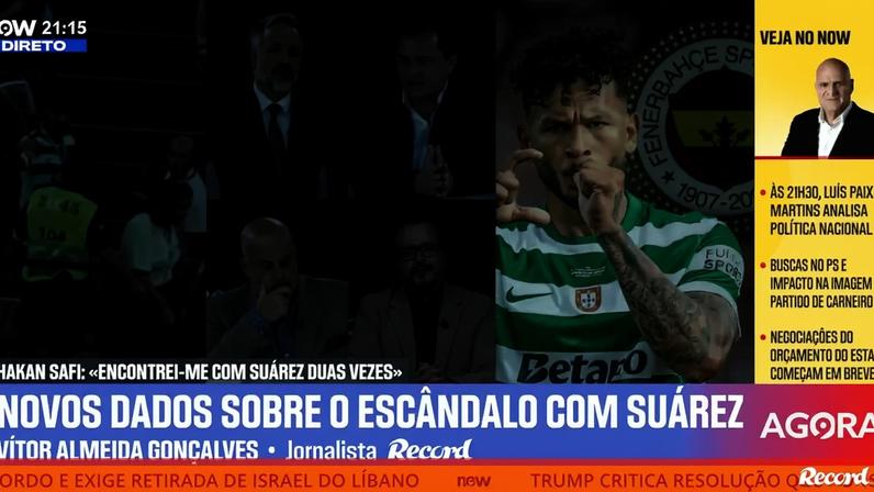 Caso Suárez: indícios sugerem que o Sporting foi informado