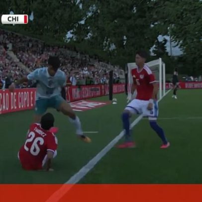 Confusão levou à expulsão de Rafael Leão no Portugal-Chile