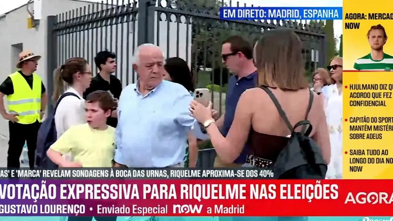 Reportagem NOW de Madrid