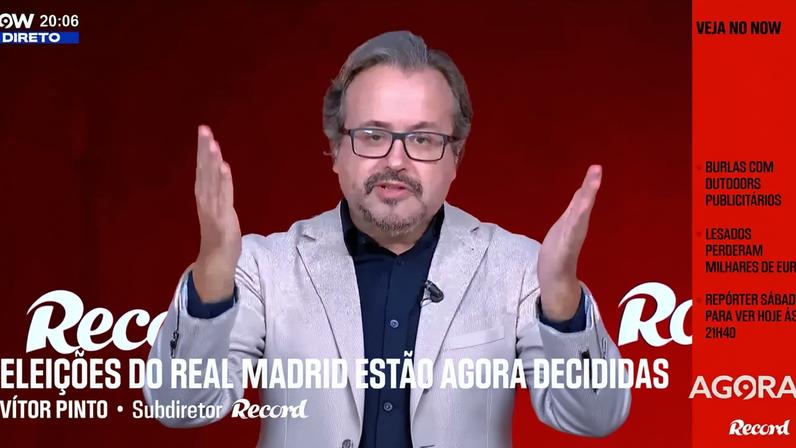 Vítor Pinto e o resultado das eleições em Madrid: «Mourinho está a chegar a um clube dividido»