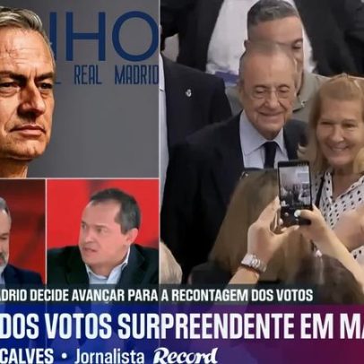 Tensões entre Pérez e Mourinho podem levar a novas eleições