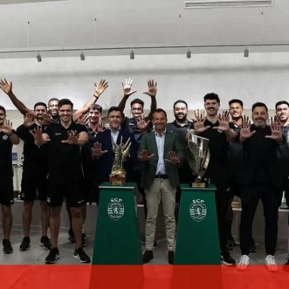 Museu Sporting soma Taça de Portugal e campeonato nacional de andebol