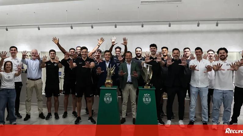 Museu Sporting soma Taça de Portugal e campeonato nacional de andebol