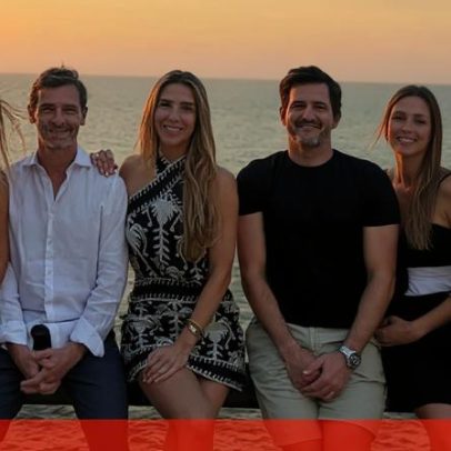 Imagens mostram férias de André Villas-Boas com a mulher e amigos