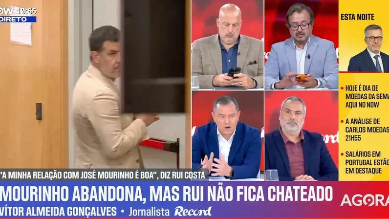 Vítor Almeida Gonçalves: «Rui Costa evitou hostilizar em demasia José Mourinho...»
