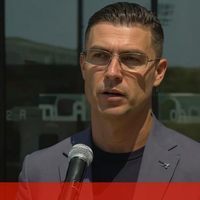 Ronaldo e Martínez falam aos jornalistas antes da Seleção rumar ao Mundial
