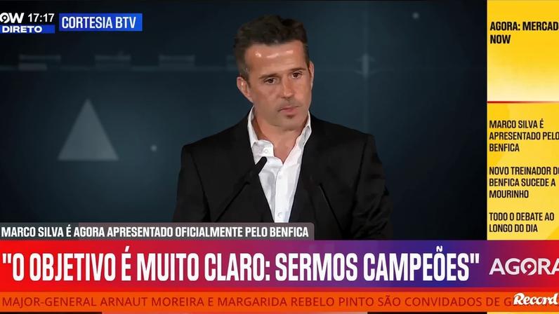 Marco Silva diz que a parte financeira não foi a razão para ficar no Benfica