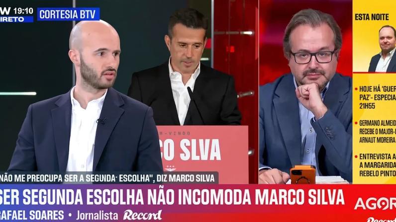 Rafael Soares e o 'desafio' de Marco Silva: «Benfica é um clube que vive em pressão constante»