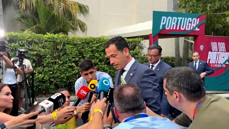 Cristiano Ronaldo tranquilo transmite paz à equipa, diz Pedro Proença