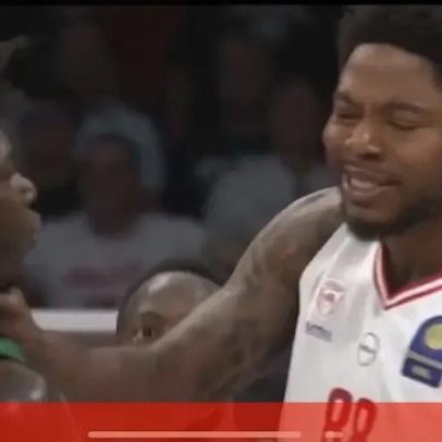 Final de basquetebol na Grécia termina com empurrões e agressão no banco