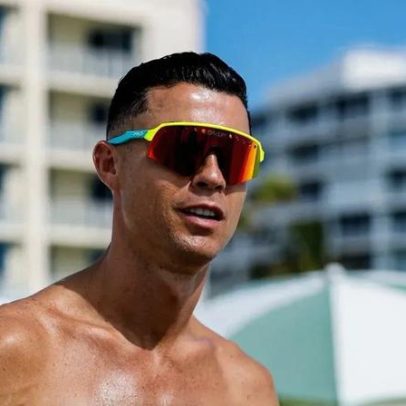 Cristiano Ronaldo aproveita sol em Miami antes do primeiro treino nos EUA