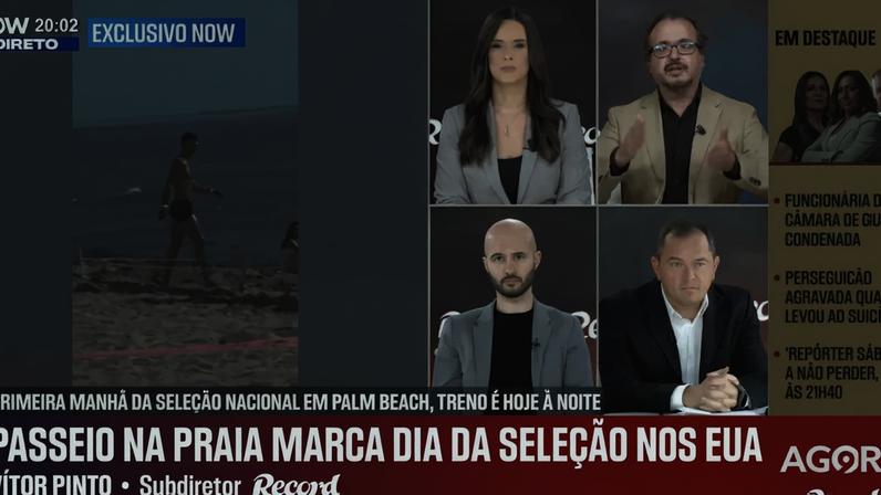 Primeiro dia da Seleção nos EUA: análise ao timing de Roberto Martínez