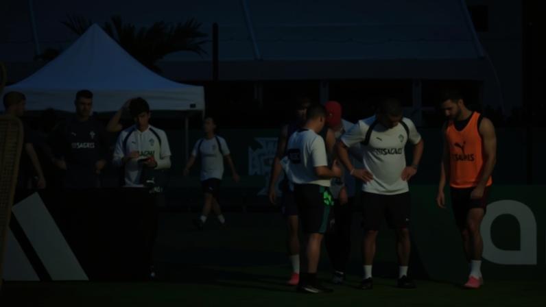 Acompanhe em direto o primeiro treino da Seleção Nacional nos EUA