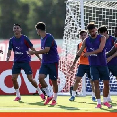 Seleção treina nos EUA com forte apoio das bancadas e Ronaldo em destaque