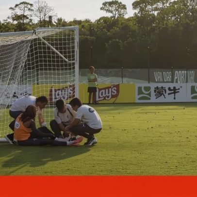 Rafael Leão causa susto no treino da Seleção Nacional