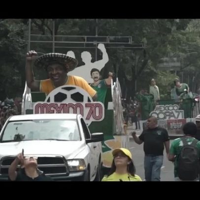 Cidade do México celebra história dos Mundiais com desfile pelas ruas