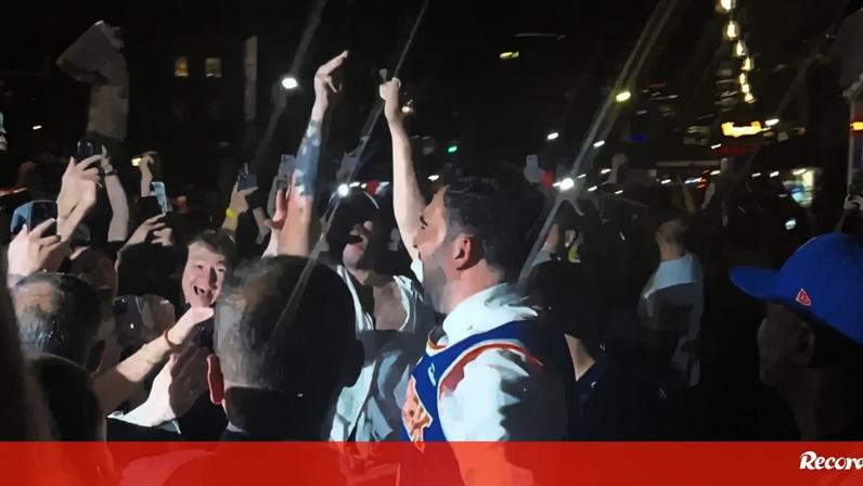 Mamdani celebra regresso dos Knicks aos títulos da NBA em Nova Iorque
