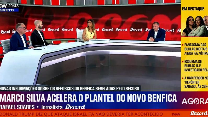 Rafael Soares aponta a posição que o Benfica precisa reforçar com urgência